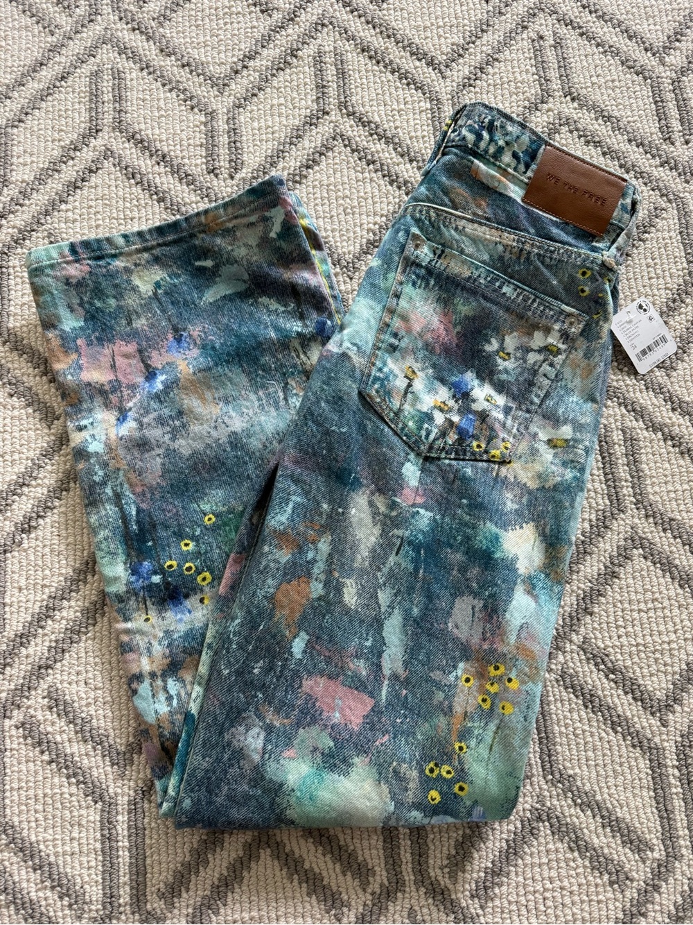 NWT🫟 We The Free Tennessee Low-Rise Illusions Jeans - Picture 14 of 14